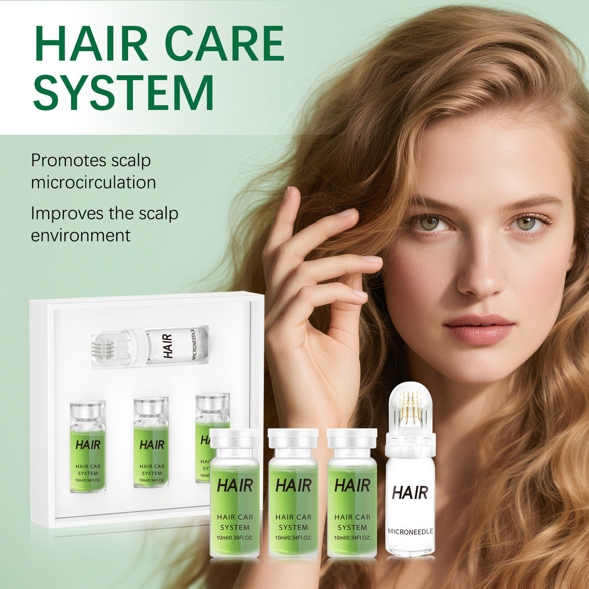 Hair Growth Ampoule Set - 3 Pieces