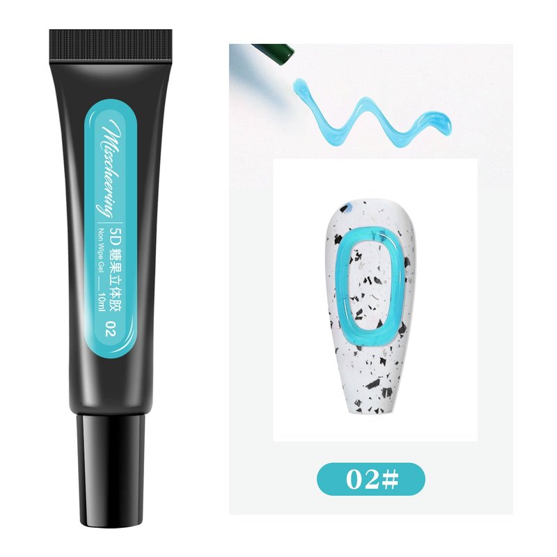 5D Jelly Nail Polish - Candy Macaron Gel (10ml)