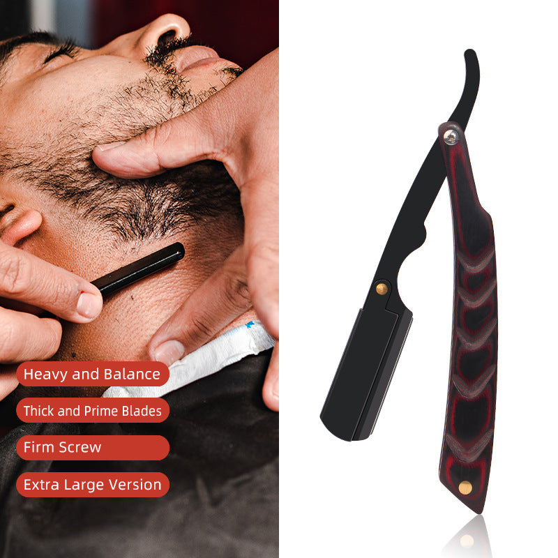 Manual Beard & Eyebrow Trimmer - Black