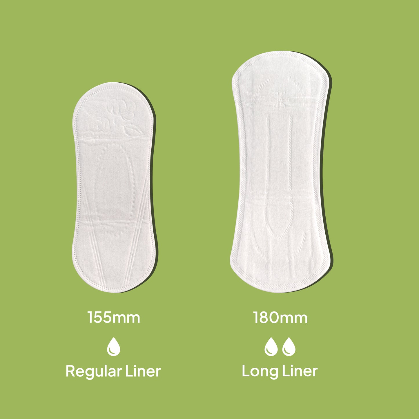 Cotton Cover Panty Liners - Breathable & Ultra-Thin Protection