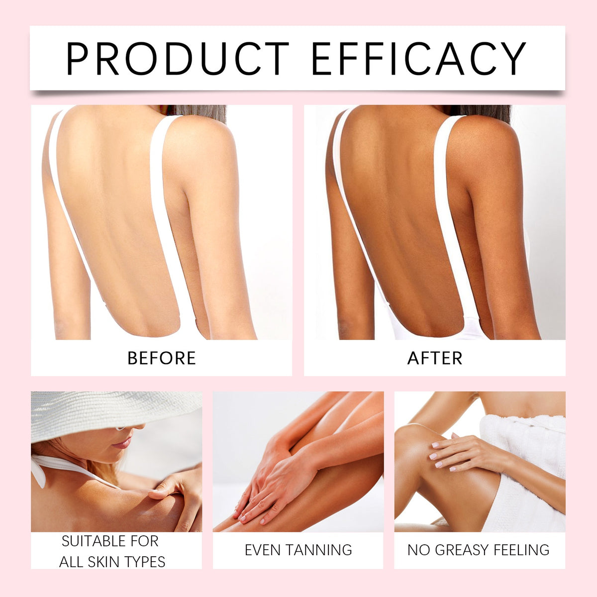 No Sunlight Tanning Drops Body Care