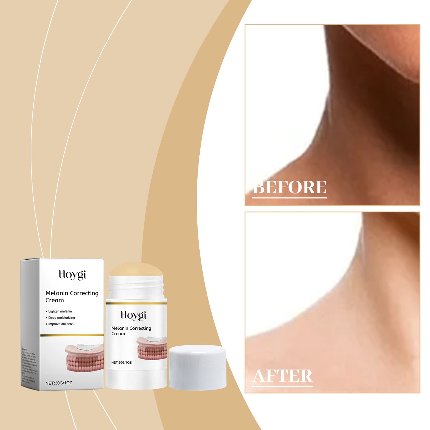 Hydrating Face Moisturizer Stick with Vitamin C & Retinol - Multiple Sizes