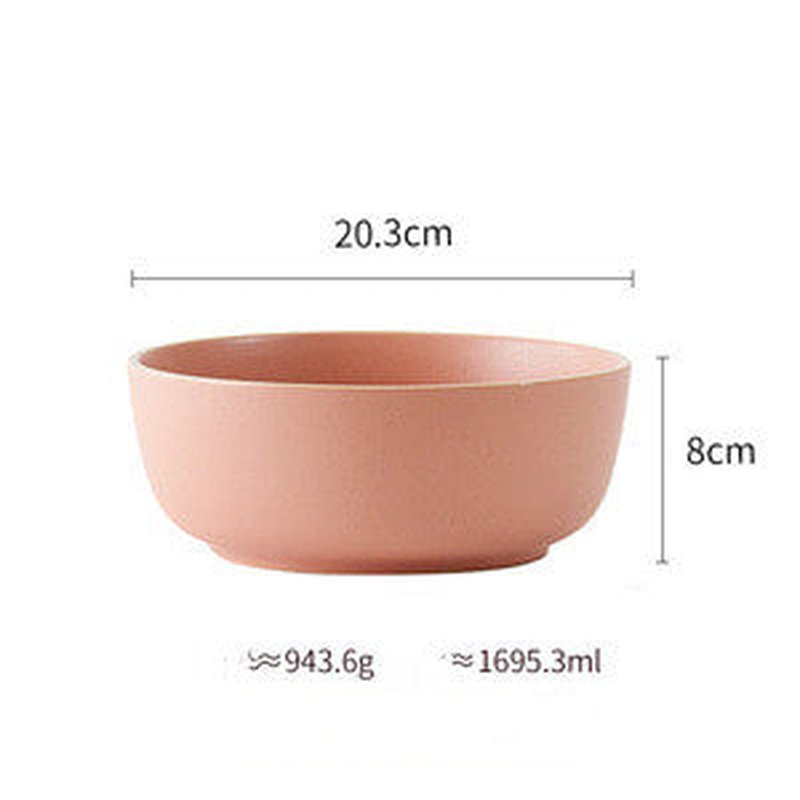 Ceramic Dinner Plate Set - Matte Finish, Microwave & Dishwasher Safe