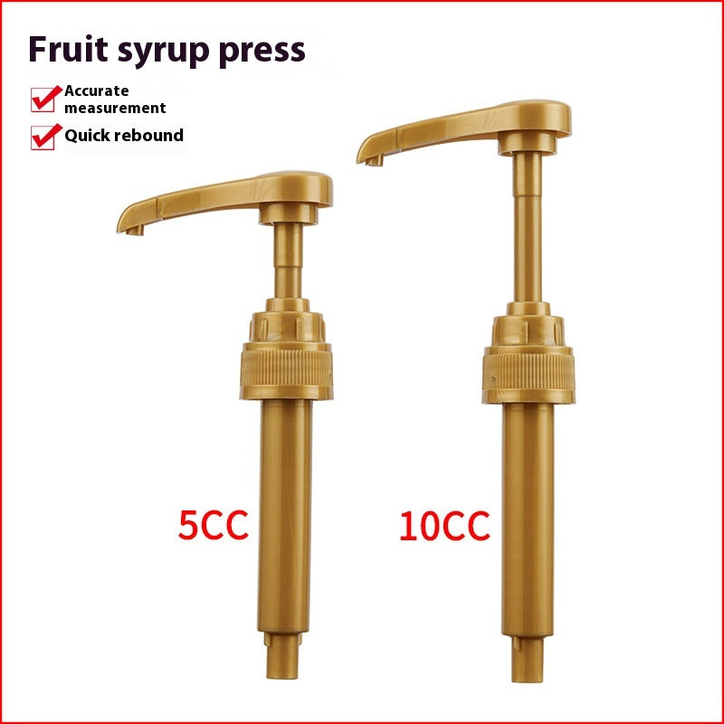 Universal Syrup Pressure Nozzle for Home & Garden - Yellow 5CC/10CC
