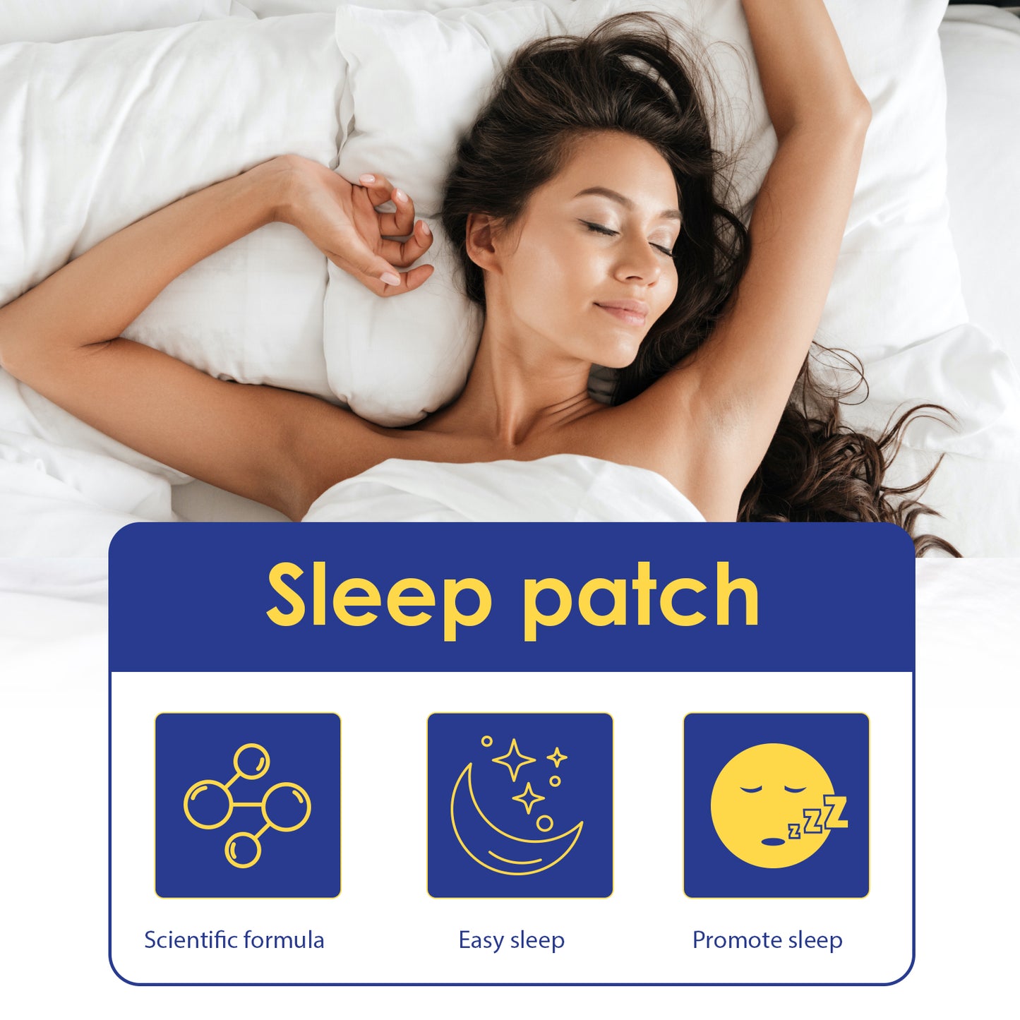 Natural Lavender Sleep Patch for Deep Relaxation and Improved Sleep Quality