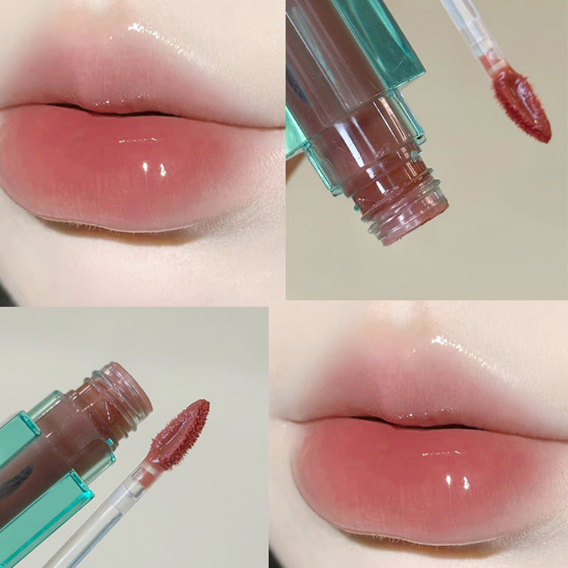 Long-Lasting Moisturizing Mirror Lip Lacquer - 6 Colors