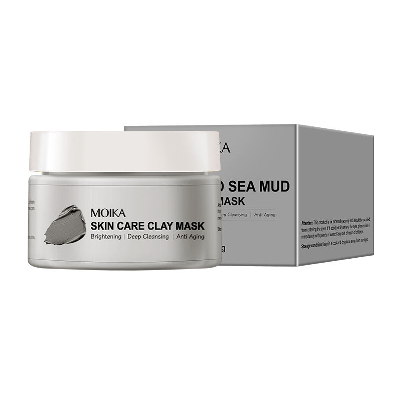 Bright White Clay Mask for Facial Care - 120g, Acne & Skin Brightening