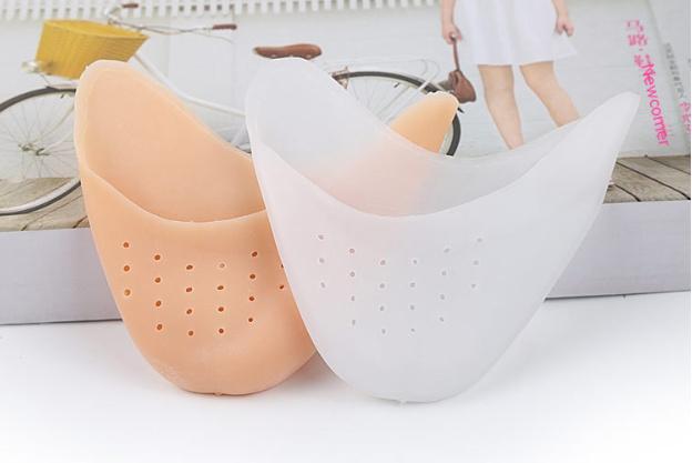 Soft Toe Tip Cover for Ballet Shoes - Breathable & Protective Half Insole