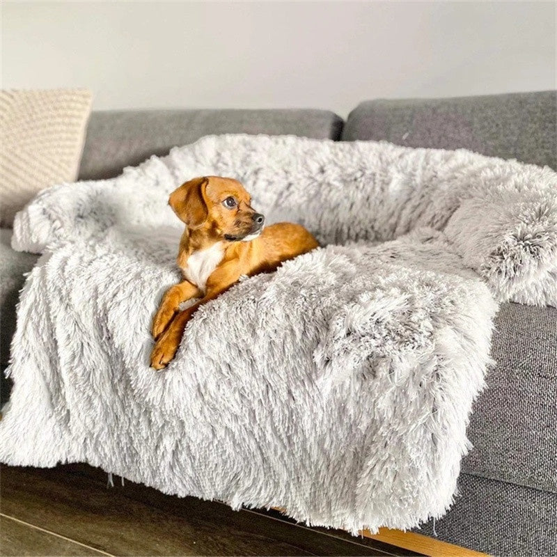 Dog Bed - Soft Cozy Pet Nest for Small, Medium, Large Dogs