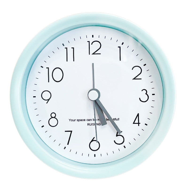 Voice-Controlled LED Bedside Clock with Calendar and Luminous Display
