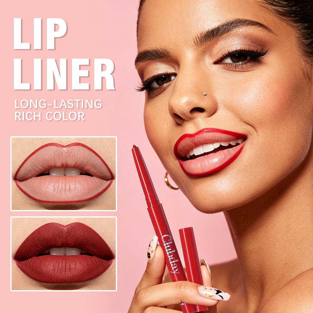 Waterproof Lip Liner Set - 5 Piece Long-Lasting Smooth Lip Makeup Kit