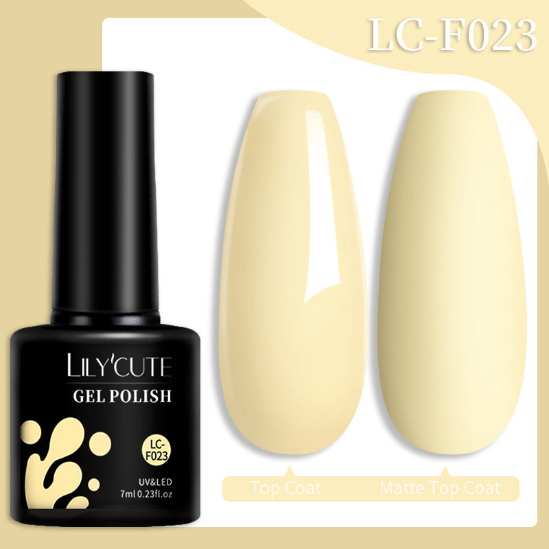 Colored Glitter Nail Glue Set for Nail Art - Waterproof & Non-Flushing