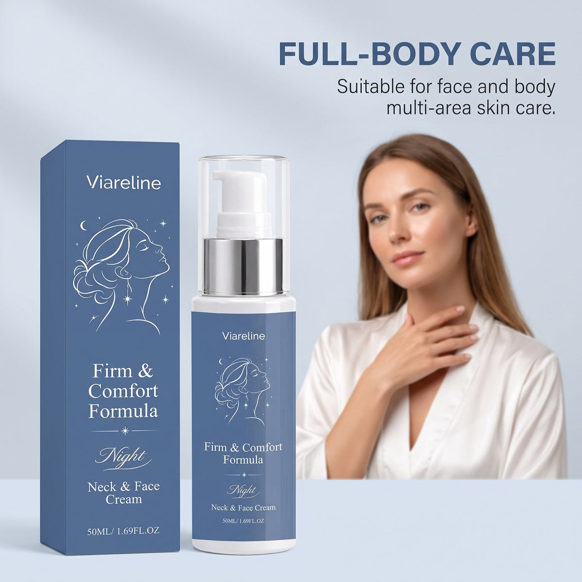 Firm Neck Face Cream 50ML Hydrating Skin Care Moisturizer for Face