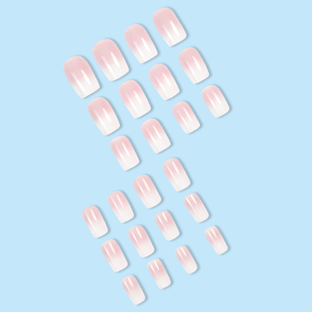 Jelly Powder Gradient Nail Stickers for Nail Art - 24pcs