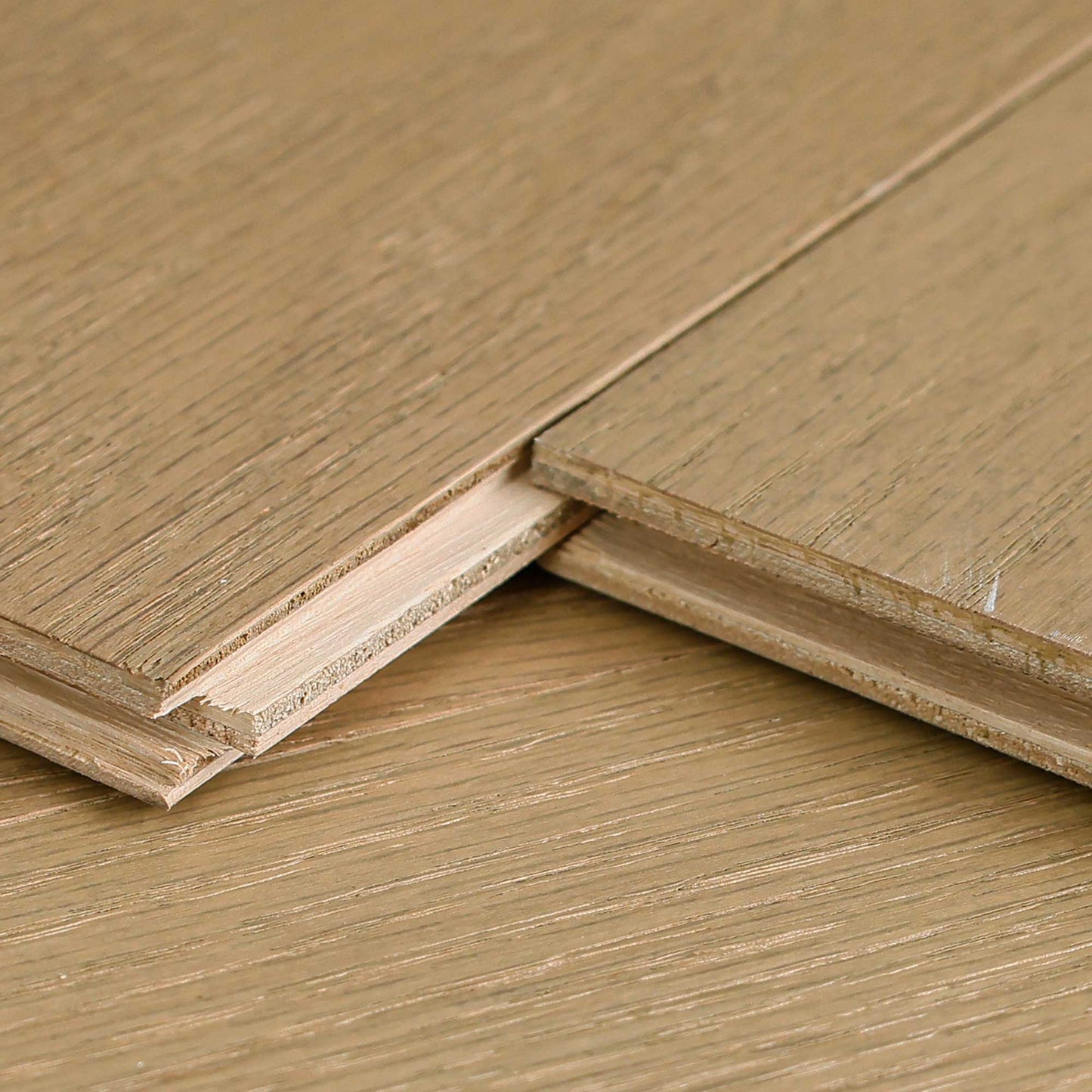 Tongue and Groove Engineered Hardwood Flooring - Dark Oak 20-Pack