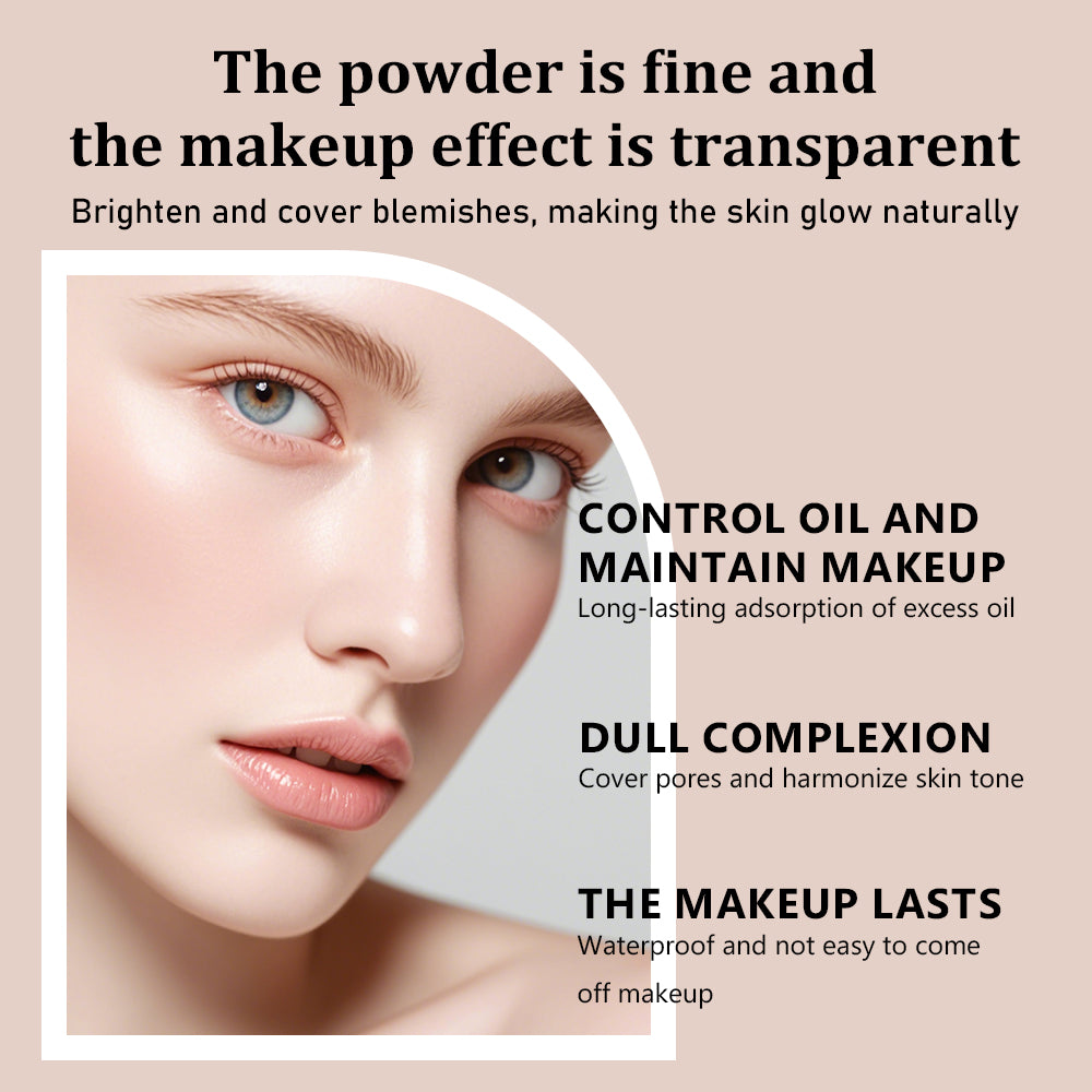 Makeup Contour Powder with Oil Control & Long-Lasting Fixing Powder - 5g, 10g, 15g Variants