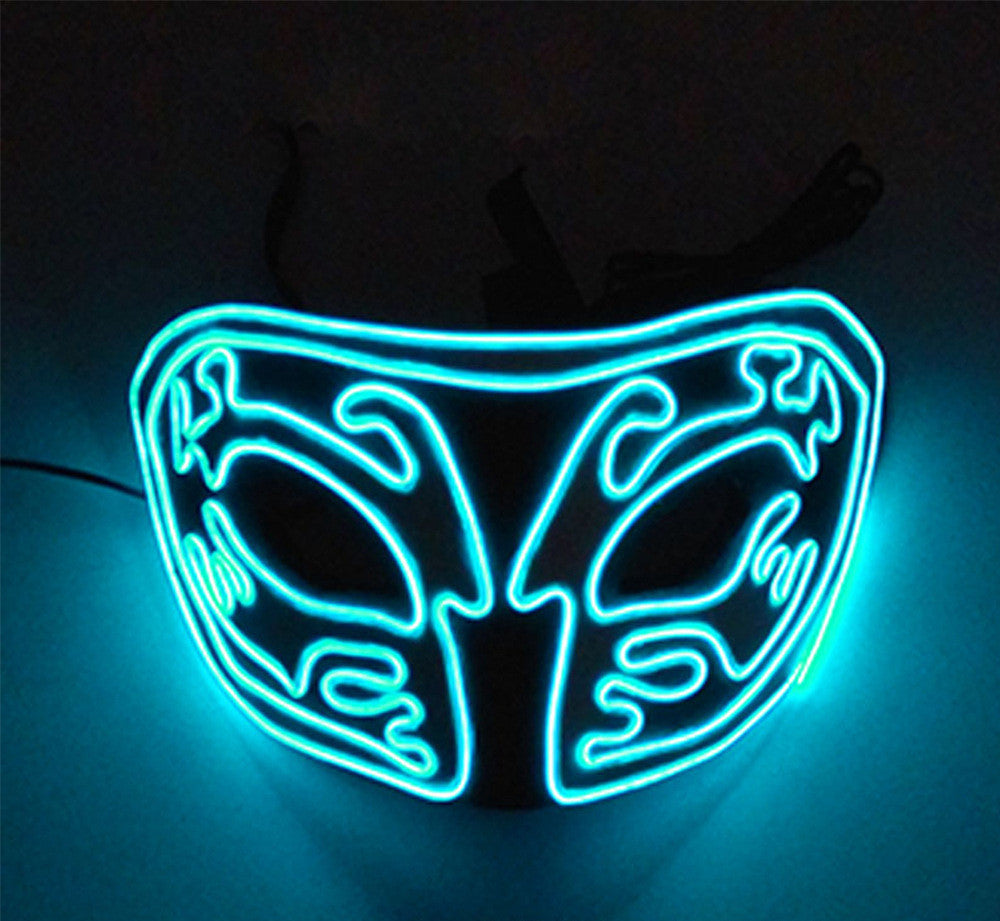 LED Glow Face Mask - Multiple Colors