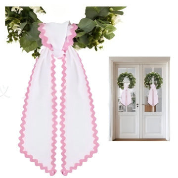 Lace Ribbon Ring Accessory for Celebrations and Decorations