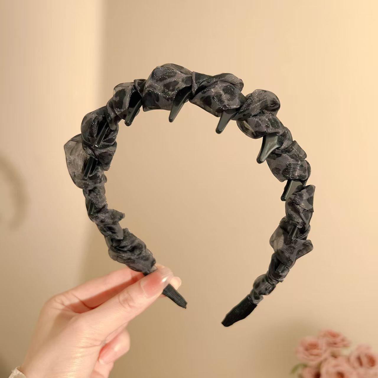 Non-Slip Ruffled Trim Headband for Women - Hair Accessories