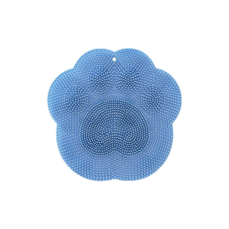 Foot Pad for Dead Skin Removal Silicone Back Wiping Sucker - Lazy Person Bath Accessory