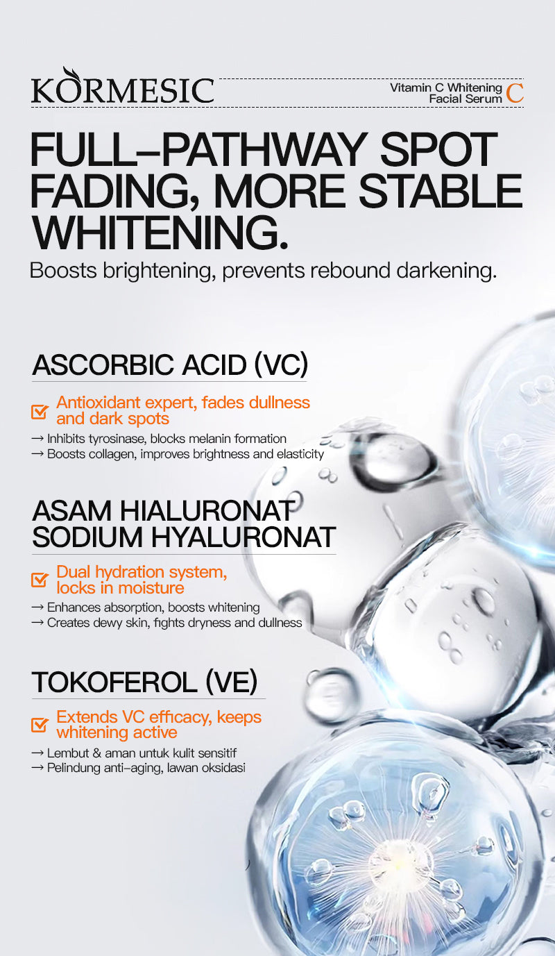 Vitamin C Whitening and Brightening Facial Serum - 30ml