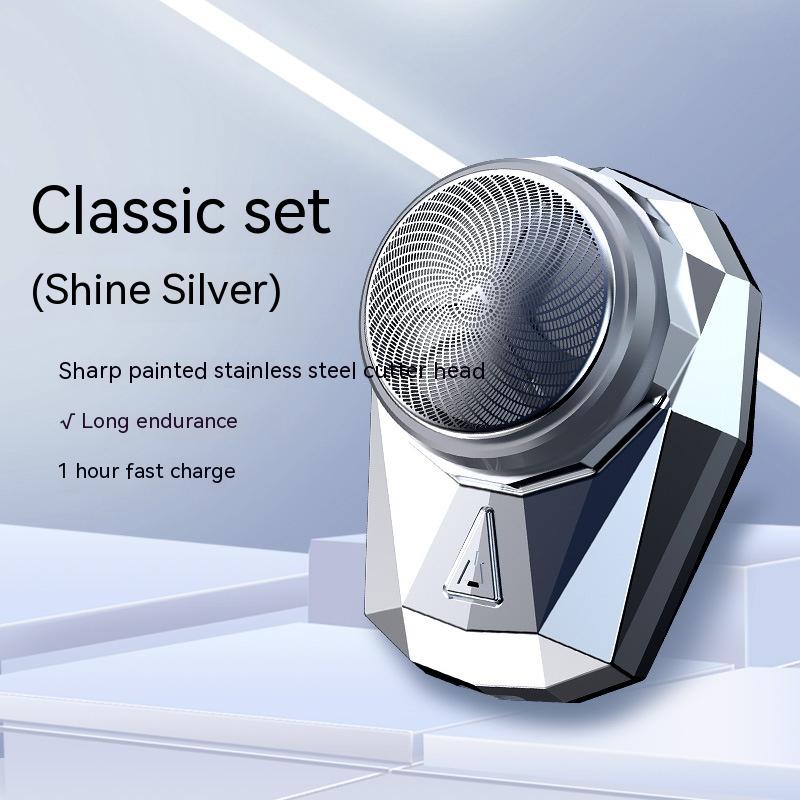 Electric Shaver for Men - Compact USB Rechargeable