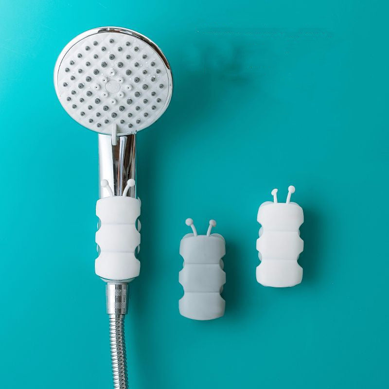 Shower Bracket Water Heater Accessory Suction Cup Holder Bathroom Storage
