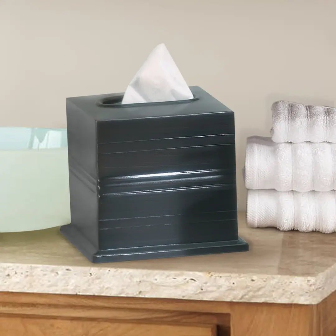 Tissue Box Stainless Steel Square Facial Holder Oil Rubbed Bronze