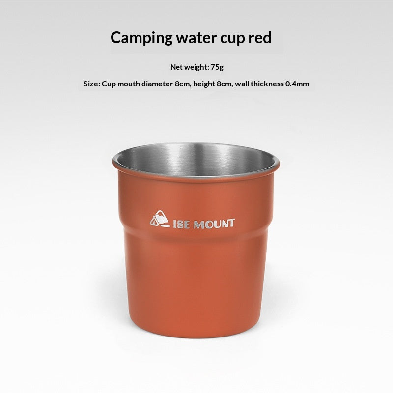 Outdoor Stainless Steel Swallow Cup for Camping 300ml