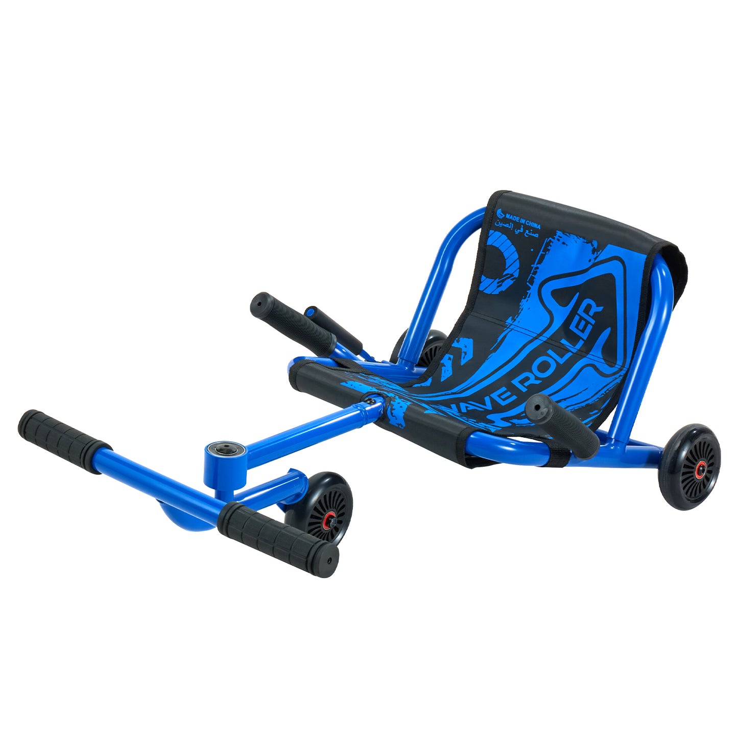 Ride On Scooter for Kids 150 Lbs Blue Swing Side-to-Side Indoor Outdoor