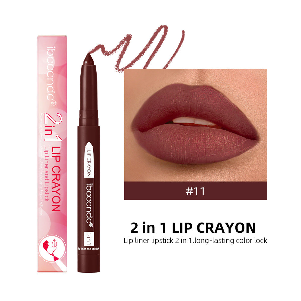 Long Lasting Waterproof Lip Liner - Matte, Moisturizing, 1G