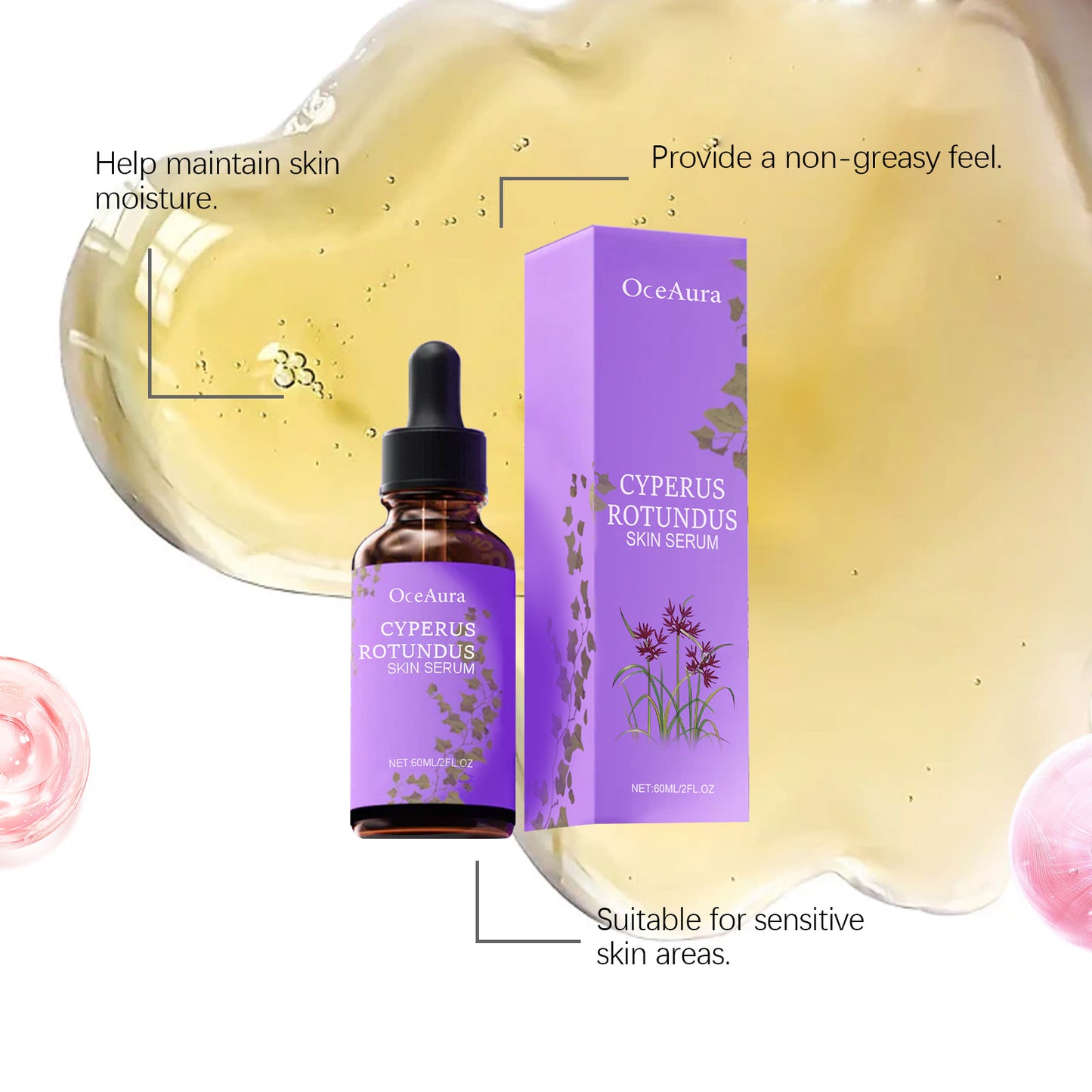 Hair Removal Essence - Gentle Post-Shave Skin Care Serum - 60ml