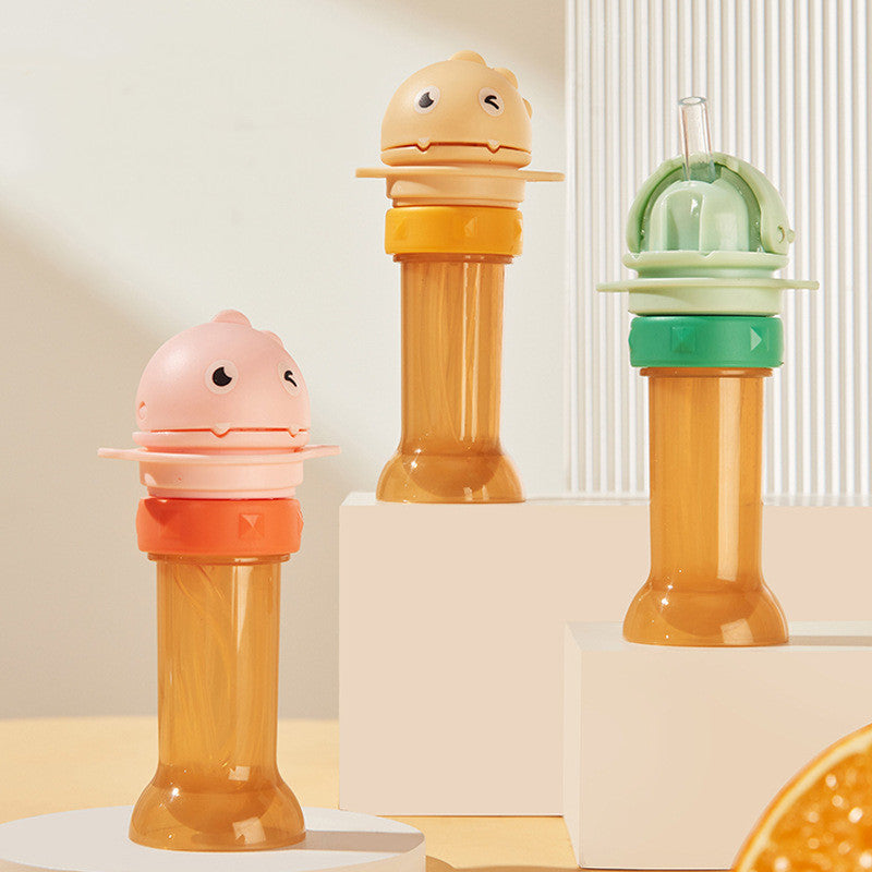 Children's Portable Anti-Choked Baby Bottle Cap - Safe Drinking Accessory