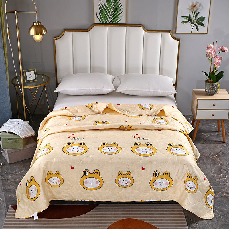 Summer Cotton Quilt for Air Conditioned Bedrooms - Multiple Sizes & Patterns