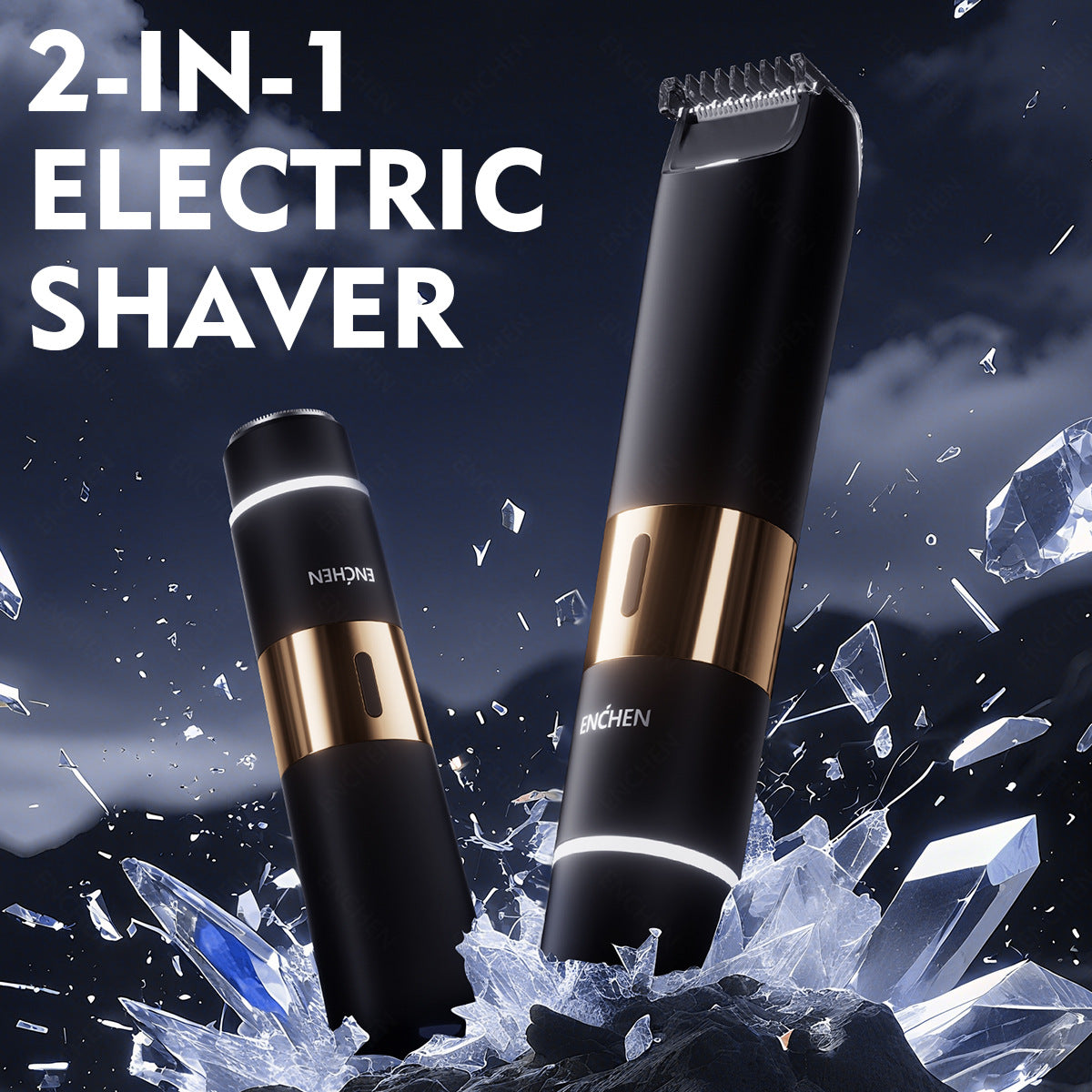 Rechargeable Electric Body Hair Trimmer & Shaver