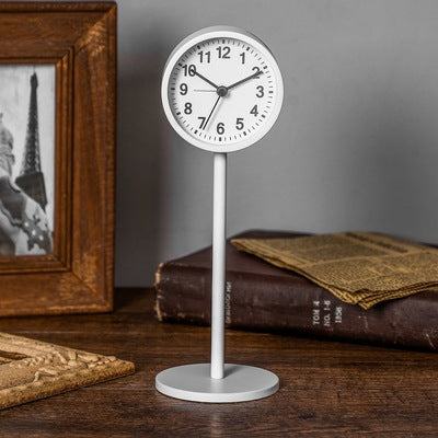Simple Alarm Clock - Metal Digital Wake-up Clock in Multiple Colors
