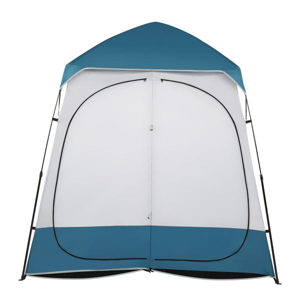 Portable Privacy Changing Tent - Blue & White