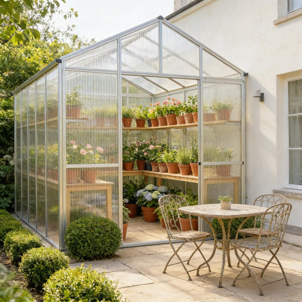 Polycarbonate Greenhouse Panels - 10 Pack, 47.2" x 23.6"