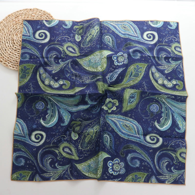 Retro Cotton Hair Band for Women - Casual Headband with Cherry Print