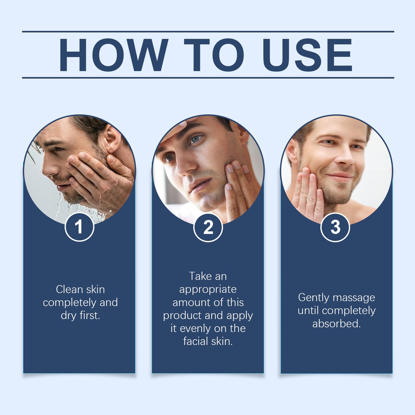 Men's Face Firming Serum - 100ml Anti-Aging Facial Care with Retinol