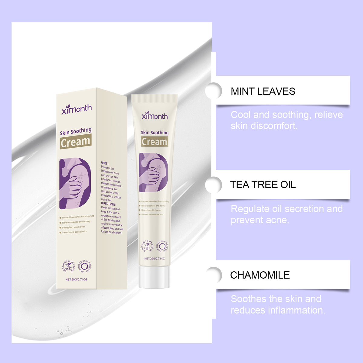 Skin Soothing Cream 20g Box