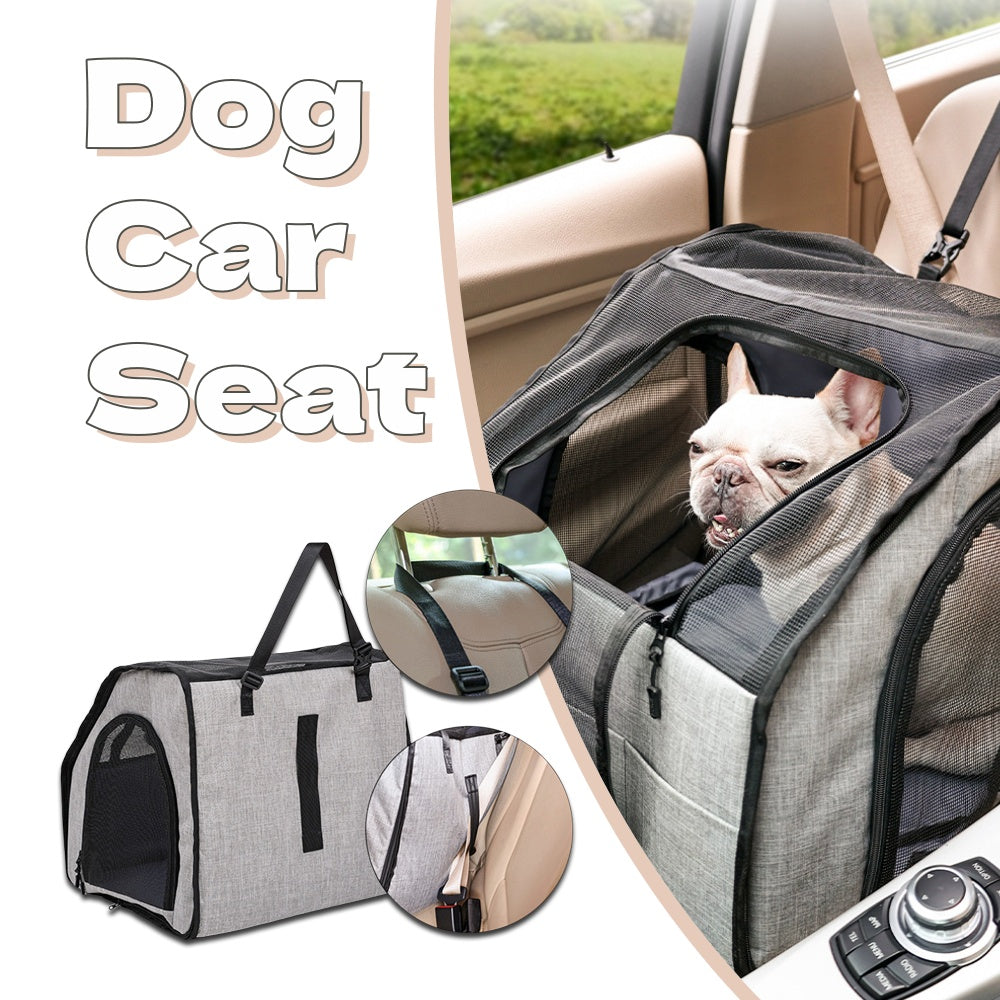Foldable Waterproof Dog Cage with Thickened Pet Mat for Travel & Home