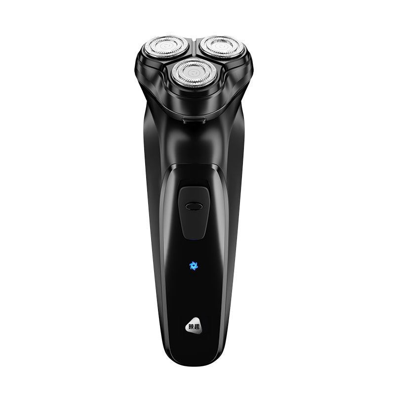 Portable Electric Shaver - USB Rechargeable, 60min Battery, Black