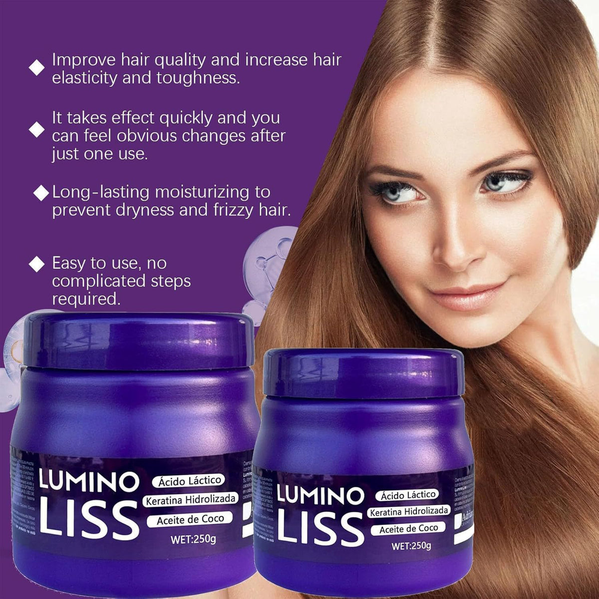 Portable Household Soft And Nourishing Straight Hair Cream