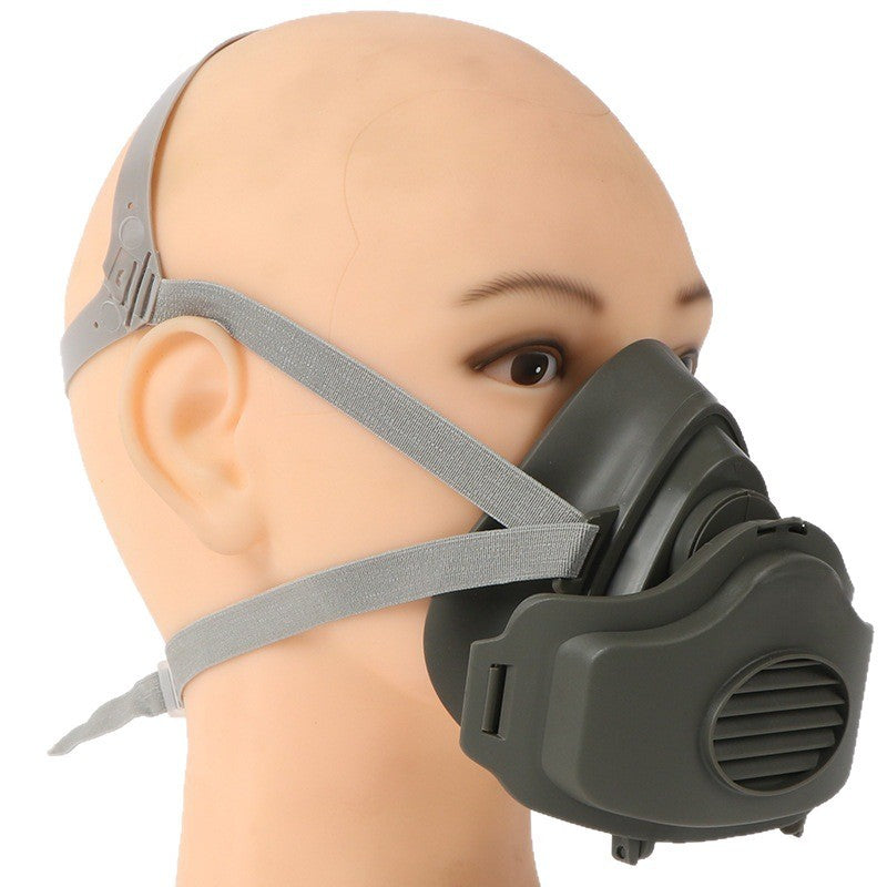 Half Face Respirator Mask - 3200 Reusable Dust Mask for Woodworking & Sanding