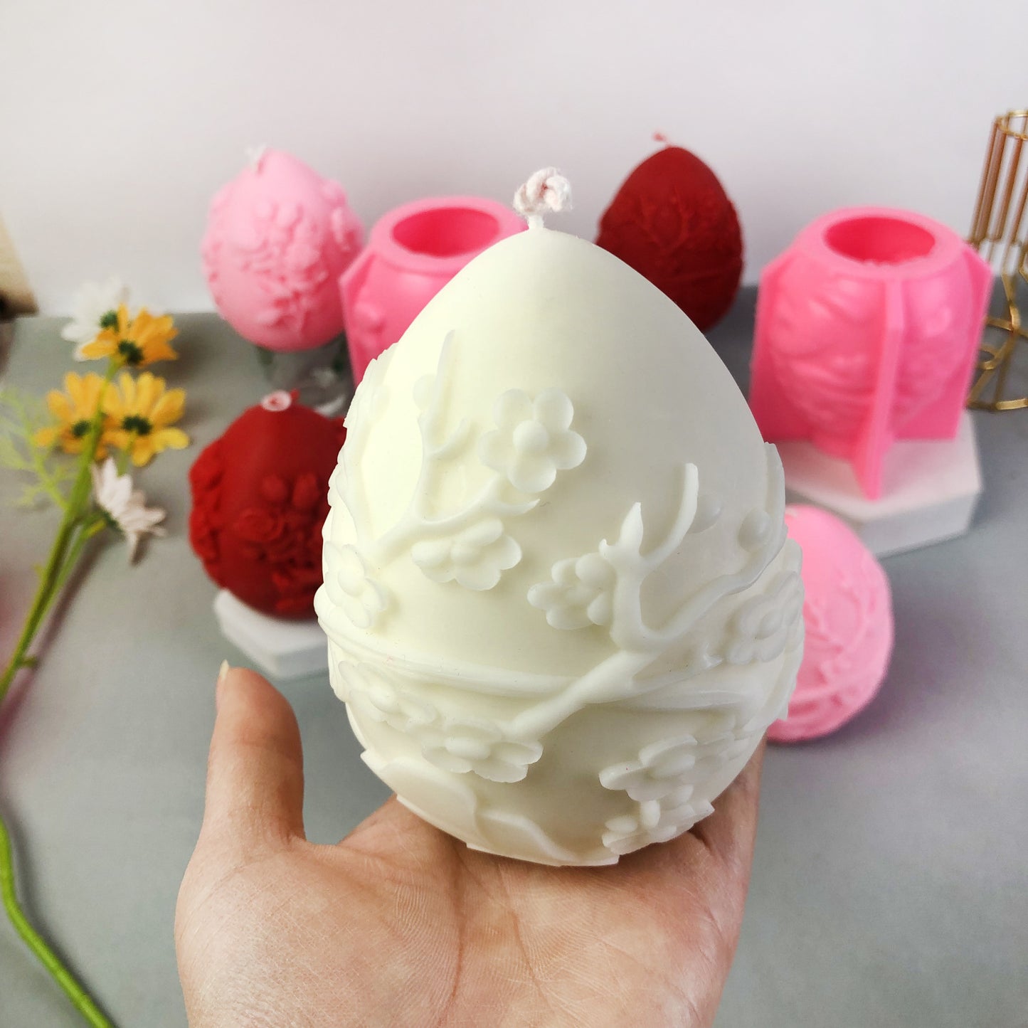 Egg Silicone Mold for Baking, Chocolate, Candle Making & Crafts - Irregular Shapes