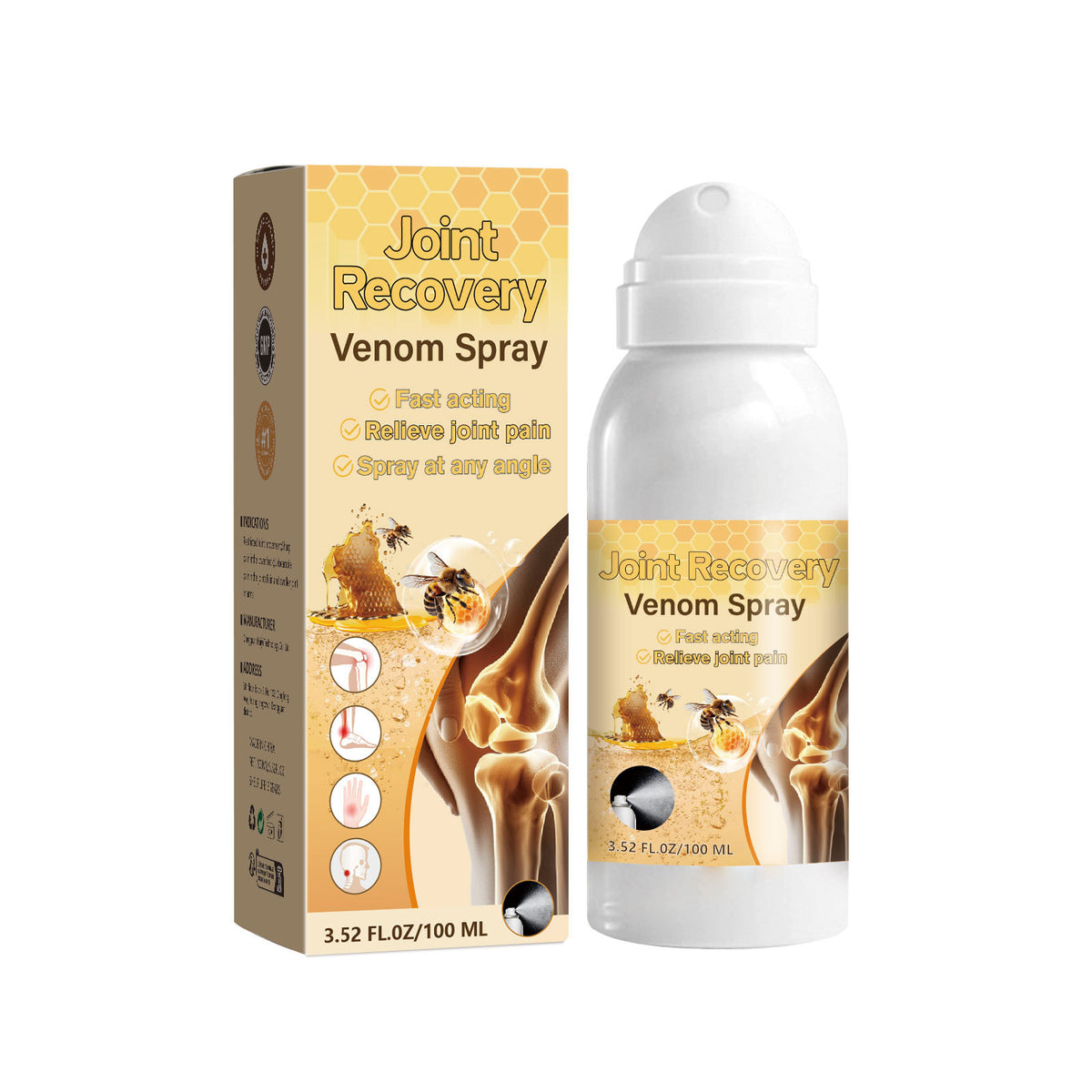Relieve Neck Shoulder Waist Leg Knee Cap Joint Spray
