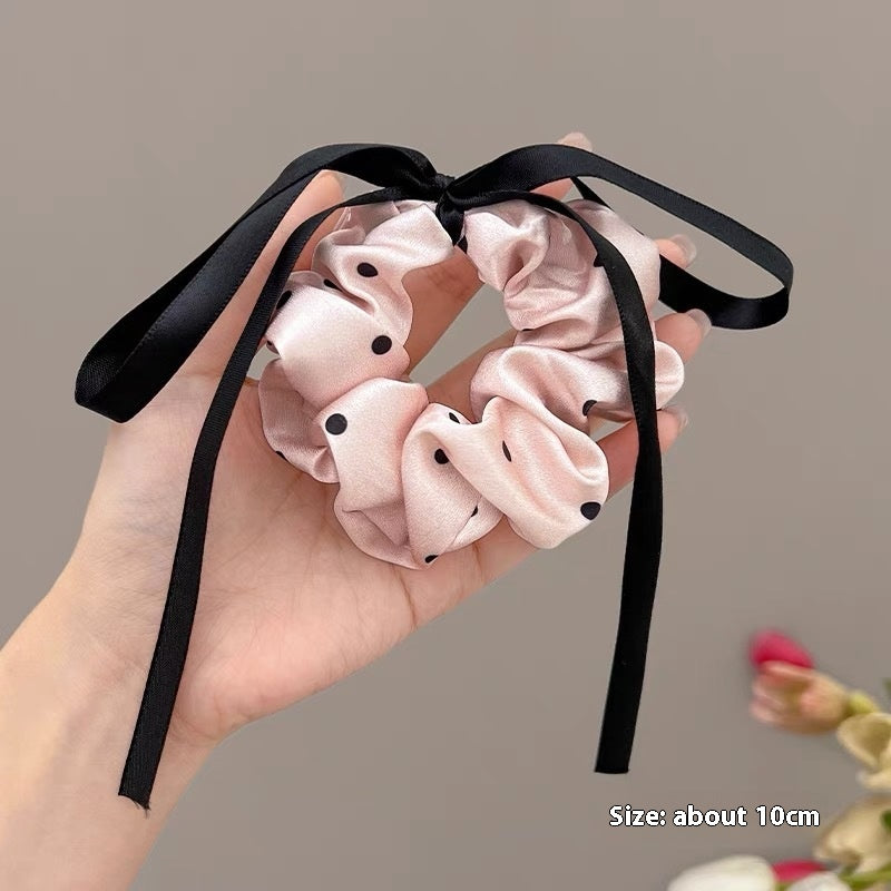 Summer Sweet Lace Scrunchie Hair Tie - Elegant Floral Hair Accessory