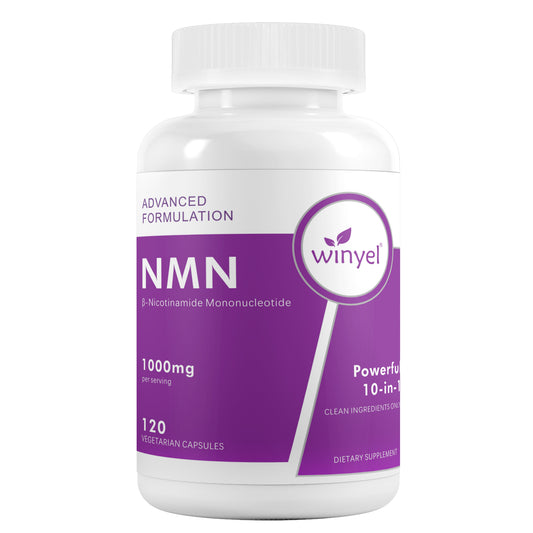 NMN 1000mg Cellular Energy Complex - 10-in-1 Anti-Aging Supplement