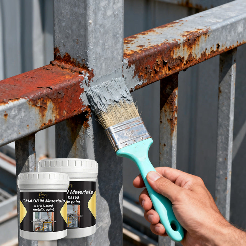 Rust-Preventing Multi-Color Industrial Paint for Metal Surface Protection